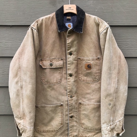 carhartt jacket button up